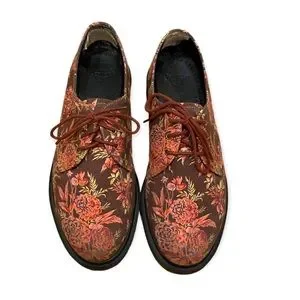 Dr. Martens | Shoes | Dr Martens Lester Floral Shoes Red  display picture 3